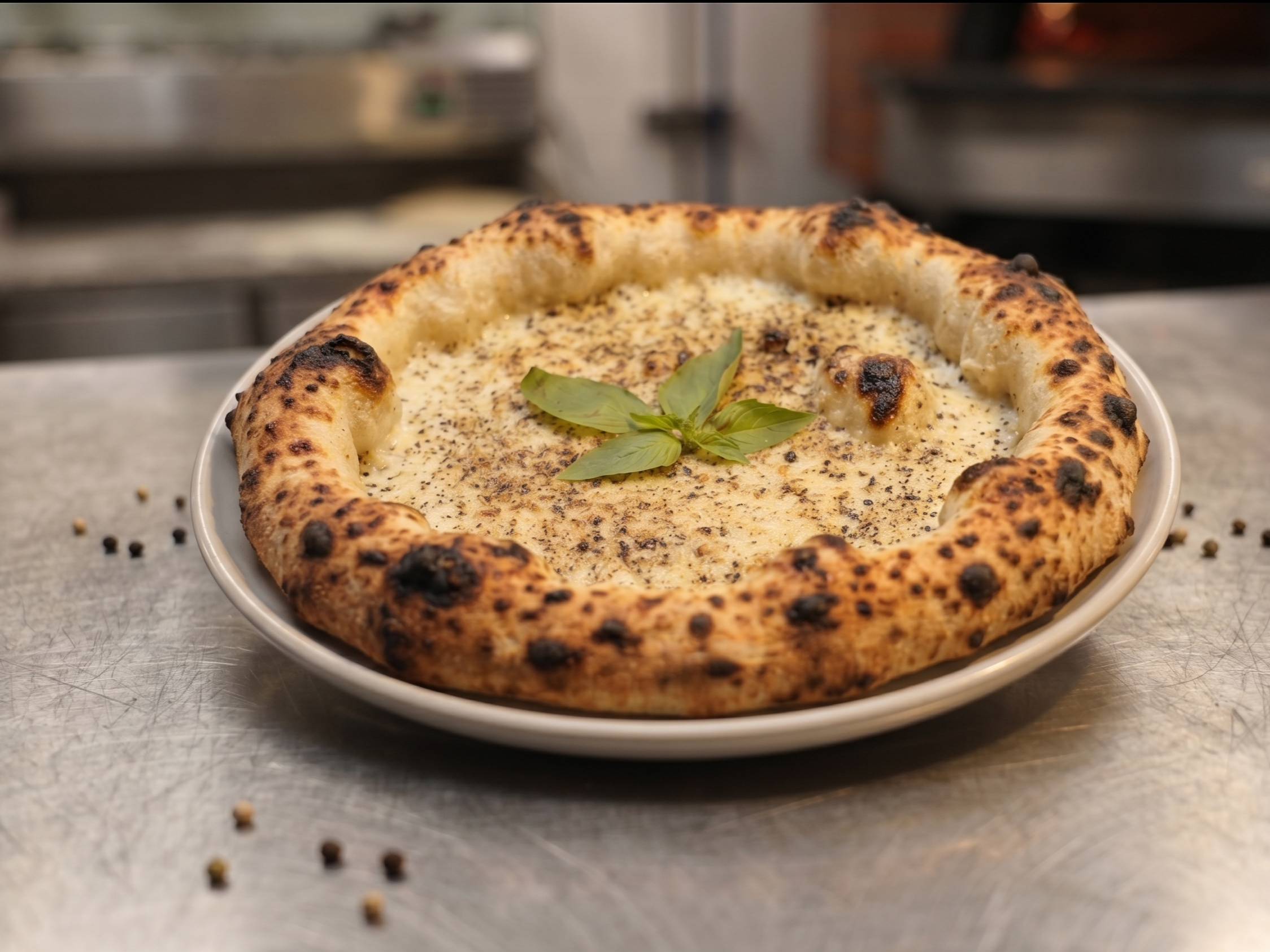 cacio e pepe pizza